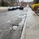 Pothole at 5 Gorham Ave