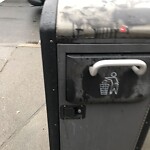 Trash/Recycling at 1296 Beacon St