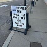 Sidewalk Obstruction at 1327 Beacon St