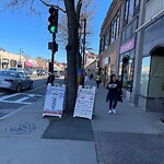 Sidewalk Obstruction at 314 Harvard St