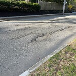 Pothole at 20 Crafts Rd, Chestnut Hill