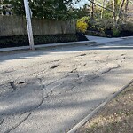 Pothole at 1–21 Crafts Rd, Chestnut Hill