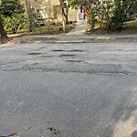 Pothole at 66 Norfolk Rd, Chestnut Hill