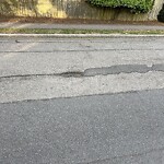 Pothole at 52 Norfolk Rd, Chestnut Hill