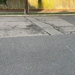 Pothole at 40 Norfolk Rd, Chestnut Hill