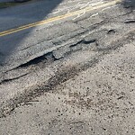 Pothole at 23 Circuit Rd, Chestnut Hill