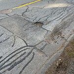 Pothole at 37 Circuit Rd, Chestnut Hill