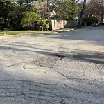 Pothole at 43 Circuit Rd, Chestnut Hill