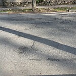 Pothole at 135 Crafts Rd, Chestnut Hill