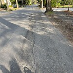 Pothole at 69 Denny Rd, Chestnut Hill