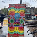 Graffiti at 1315–1321 Beacon St