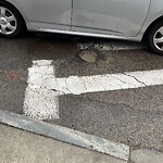 Pothole at 1319 Beacon St