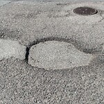 Pothole at 16 Gorham Ave