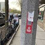 Graffiti at 1366–1380 Beacon St