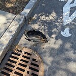 Pothole at 49–99 Kennard Rd, Brookline 02445