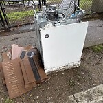 Trash/Recycling at 58–122 Lawton St