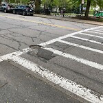 Pothole at 104 Aspinwall Ave