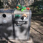 Trash/Recycling at 1773 Beacon St
