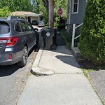 Sidewalk Obstruction at 23 Hart St