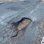 Pothole at 210 Pleasant St