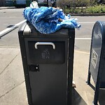 Trash/Recycling at 1298 Beacon St