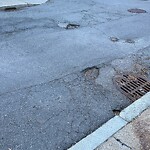 Pothole at 1–99 Littell Rd