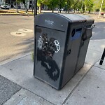 Graffiti at 1382–1392 Beacon St