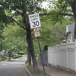Damaged Sign at 351 Clark Rd