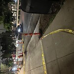 Sidewalk Obstruction at 1440 Beacon St, Brookline 02446