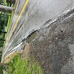 Pothole at 359 Heath St, Chestnut Hill