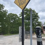 Graffiti at Emerald Necklace Trail