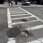 Pothole at 1319 Beacon St