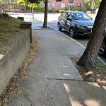 Sidewalk Repair at 576 Washington St