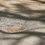 Pothole at 11 Copley St