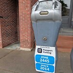 Broken Parking Meter at 35 Harvard St