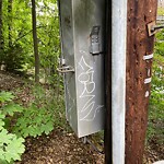 Graffiti at Gardner Path