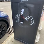 Graffiti at 238 Harvard St