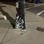Graffiti at 1418 Beacon St