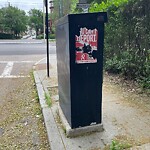 Graffiti at 36–40 Strathmore Rd