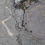 Pothole at Harvard St @ Verndale St