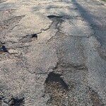 Pothole at 79 Holland Rd