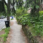 Sidewalk Obstruction at 70 Atherton Rd