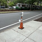 Sidewalk Obstruction at 1089 Beacon St
