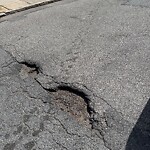Pothole at 35 Vernon St