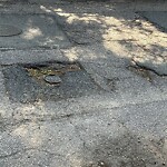 Pothole at 40 Kent St