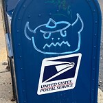 Graffiti at 201–251 Corey Rd, Boston