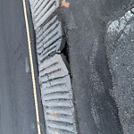 Pothole at 1790–1812 Beacon St, Brookline 02445
