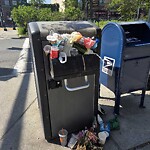 Trash/Recycling at 1356 Beacon St