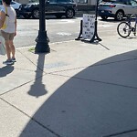 Sidewalk Obstruction at 1327 Beacon St