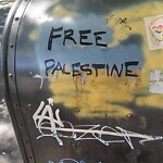 Graffiti at Winchester St & Thorndike St